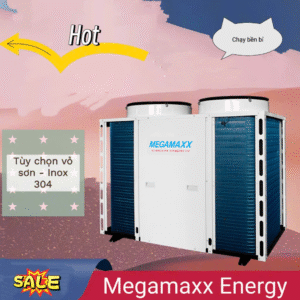 Alternative view of BƠM NHIỆT NƯỚC NÓNG CÔNG NGHIỆP 30HP MEGAMAXX